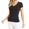 Armani Exchange Playera Cuello "V" Manga Corta Mujer