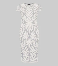 Vestido Midi Con Bordados Isobel Tapewor Mujer -GlamModa Ventas 40953369 x4