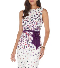 Vestido Midi Con Flores Dahlia Ditsy Mujer -GlamModa Ventas 41921719 x4