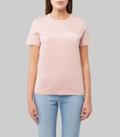 Calvin Klein Playera Cuello Redondo Manga Corta Mujer