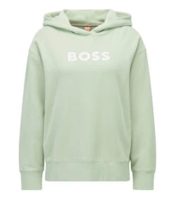 Sudadera BOSS Con Capucha De Felpa De Algodón Con Logo En Contraste Mujer 11 Sudadera BOSS Con Capucha De Felpa De Algodón Con Logo En Contraste Mujer -GlamModa Ventas 42246760 VERDE20CLARO x5