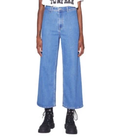 Jeans Culotte Acampanado Mujer