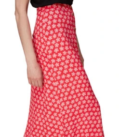 Whistles Falda Larga De Corte "A" Con Flores Mujer -GlamModa Ventas 42735623 x3