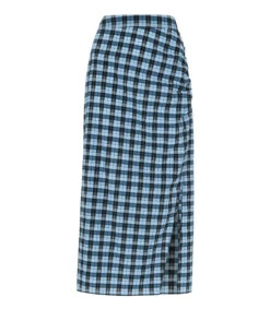 Whistles Falda Midi De Corte Recto Con Cuadros Mujer -GlamModa Ventas 42735723 x4