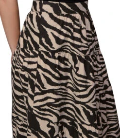 Whistles Falda Midi De Corte "A" Con Animalprint Mujer -GlamModa Ventas 42735766 x3
