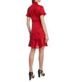 Michael Kors Vestido Midi Con Animal Print Tonal Mujer -GlamModa Ventas 42739946 x2