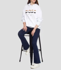 Boss Sudadera Con Capucha En Algodón Orgánico Mujer -GlamModa Ventas 42778361 x3