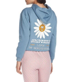 Sudadera Gris Con Capucha Mujer -GlamModa Ventas 42831663 x2