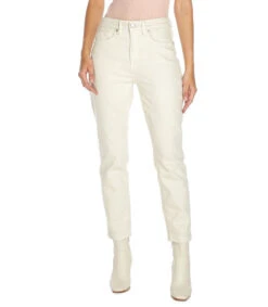 GOOD AMERICAN Jeans Corte Regular Beige Mujer