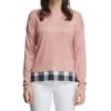 Springfield Playera Cuello Redondo Manga Larga Mujer -GlamModa Ventas 42859285 x1