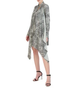 BCBGMAXAZRIA Vestido Midi Con Diseño Mujer -GlamModa Ventas 42860645 x3