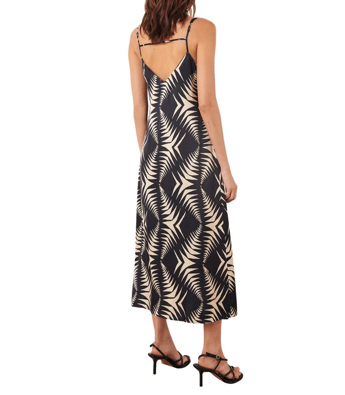 Ba&sh Vestido Largo Sin Mangas Con Figuras Mujer 4 Ba&sh Vestido Largo Sin Mangas Con Figuras Mujer - Imagen 2