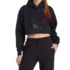 Calvin Klein Jeans Sudadera Con Capucha Crop Top Mujer -GlamModa Ventas 42904412 x1