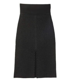 Sandro Falda Midi De Corte Recto Con Polka Dots Mujer -GlamModa Ventas 42924089 x5