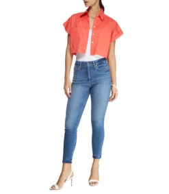 GOOD AMERICAN Jeans Corte Recto Mujer 8 GOOD AMERICAN Jeans Corte Recto Mujer -GlamModa Ventas 42930837 x3