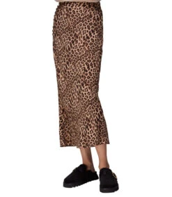 Whistles Falda Larga Corte Recto Animalprint Mujer -GlamModa Ventas 42936230 x3