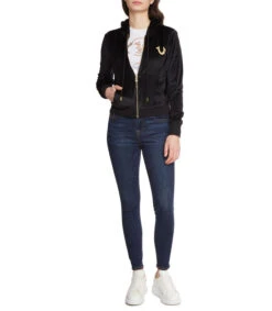 True Religion Playera Cuello Redondo Con Logotipo De Manga Corta Mujer -GlamModa Ventas 42945047 x3