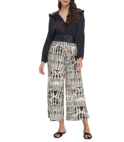 Camisa Negra Con Encaje Manga Larga, Mujer -GlamModa Ventas 42968839 x3