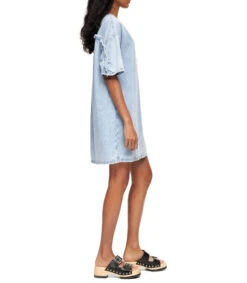 Vestido Mini Denim Mujer -GlamModa Ventas 42970957 x3