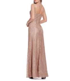 Maxi Vestido De Fiesta Con Flores Mujer -GlamModa Ventas 42992131 x2