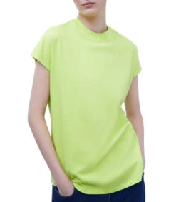 ADOLFO DOMINGUEZ Playera Manga Corta Mujer