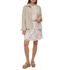 Armani Exchange Falda Corta De Corte "A" Degradado Mujer -GlamModa Ventas 43005525 x3