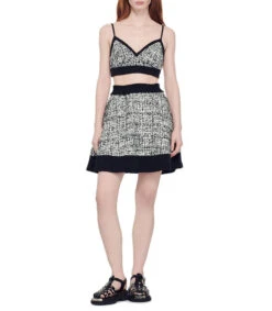 Sandro Falda Corta De Corte "A " Mujer