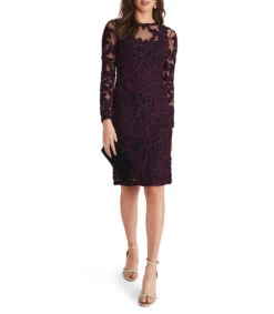 Vestido De Fiesta Midi Con Flores Mujer -GlamModa Ventas 43023174 x3