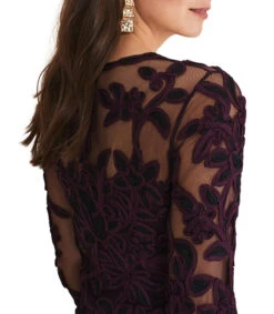 Vestido De Fiesta Midi Con Flores Mujer -GlamModa Ventas 43023174 x5