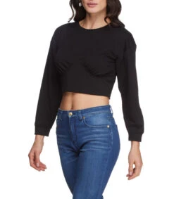 Playera Maga Larga Mujer