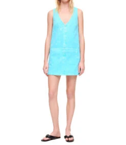 Vestido De Mezclilla Mini Mujer