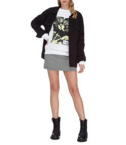 Calvin Klein Sudadera De Cuello Redondo Estampada Mujer -GlamModa Ventas 43038012 x3