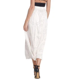 Calvin Klein Falda Maxi De Corte A Mujer -GlamModa Ventas 43038186 x2