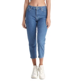 Calvin Klein Jeans De Corte Mom Mujer