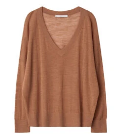 ADOLFO DOMINGUEZ Jersey Con Cuello "V" Mujer -GlamModa Ventas 43042571 x5