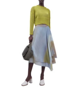 ADOLFO DOMINGUEZ Falda Midi De Corte Regular Con Print Mujer -GlamModa Ventas 43042582 x3