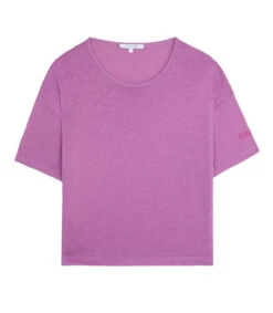 Scalpers Playera Jaspeada Manga Corta Mujer