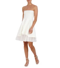 BCBGMAXAZRIA Vestido Mini De Noche Con Strapless Mujer -GlamModa Ventas 43048141 x3