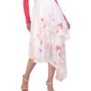 BCBGMAXAZRIA Falda Midi Asimétrica Con Flores De Corte Recto Mujer -GlamModa Ventas 43048278 x1