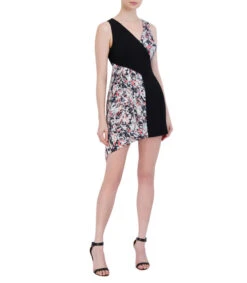 BCBGMAXAZRIA Vestido Mini Con Color Block Estampado Mujer -GlamModa Ventas 43048453 x3