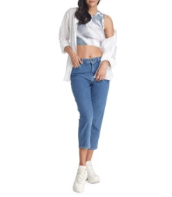 Calvin Klein Jeans Playera Cuello Redondo Sin Mangas Mujer -GlamModa Ventas 43050089 x3