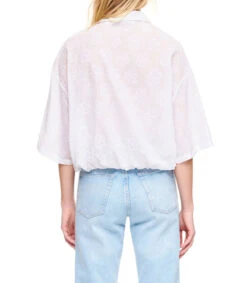 Camisa Oversize De Manga 3,4 Mujer -GlamModa Ventas 43054894 x2