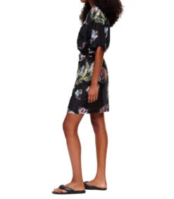 Vestido Mini Con Estampado Mujer -GlamModa Ventas 43055143 x3