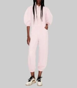 Jumpsuit De Mezclilla De Corte Recto Mujer