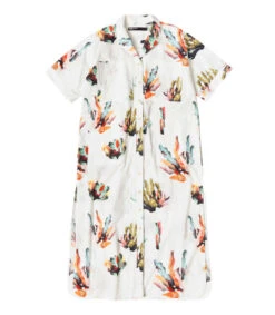 Vestido Camisero Midi Con Estampado Mujer 9 Vestido Camisero Midi Con Estampado Mujer -GlamModa Ventas 43055213 x4