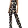 Jumpsuit De Corte Recto Estilo Palazzo Con Flores Mujer -GlamModa Ventas 43063986 x1