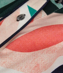 Vestido Midi Manga 3,4 Beth Swirl Mujer -GlamModa Ventas 43065194 x6