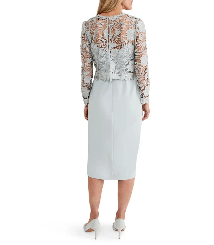 Vestido Midi Manga Larga Adeline Mujer 4 Vestido Midi Manga Larga Adeline Mujer - Imagen 2