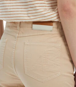 Pantalón Beige De Tiro Alto Mujer 9 Pantalón Beige De Tiro Alto Mujer -GlamModa Ventas 43066836 x4