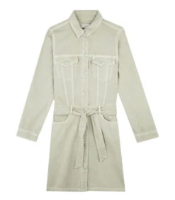 Scalpers Vestido Corto Verde Manga Larga Mujer -GlamModa Ventas 43066869 x4